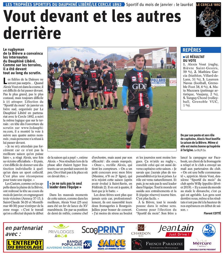 Article Vout devant, les autres derri&egrave;re